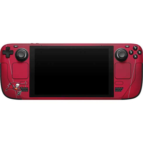 NFL Tampa Bay Buccaneers Team Jersey Steam Deck Handheld Gaming Computer Skin
